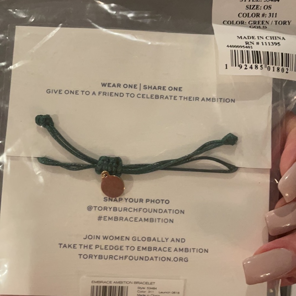 SOLD. Tory Burch New Bracelets Embrace Ambition - Picture 5 of 7